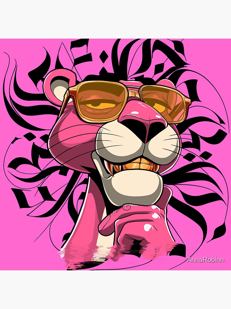 The Pink Panther Playful Throw Pillow - Image 2