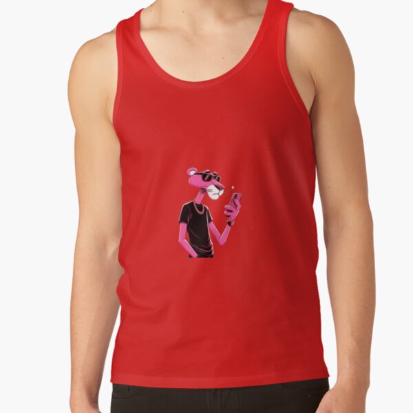 Cool Design Pink Panther Tank Top - Image 5