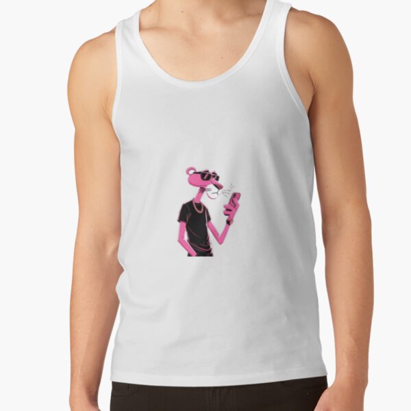 Cool Design Pink Panther Tank Top - Image 2