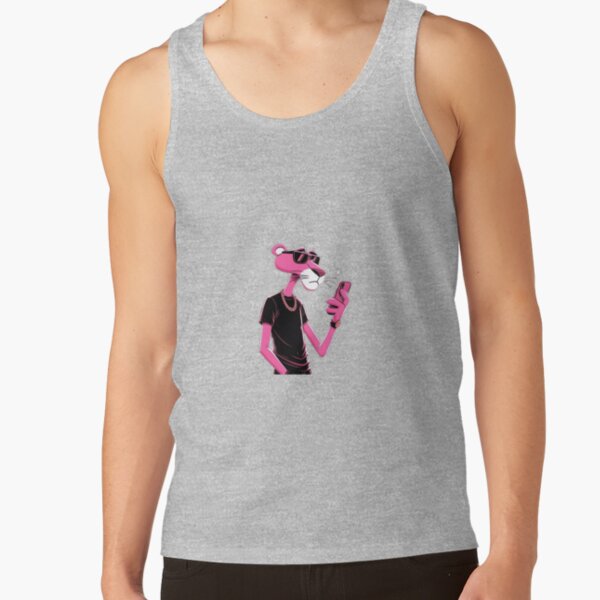 Cool Design Pink Panther Tank Top - Image 4