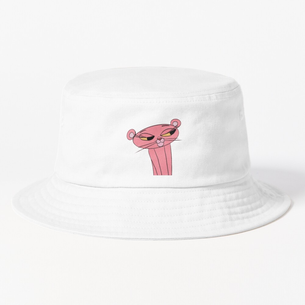 Cute Pink Panther Girlfriend Bucket Hat