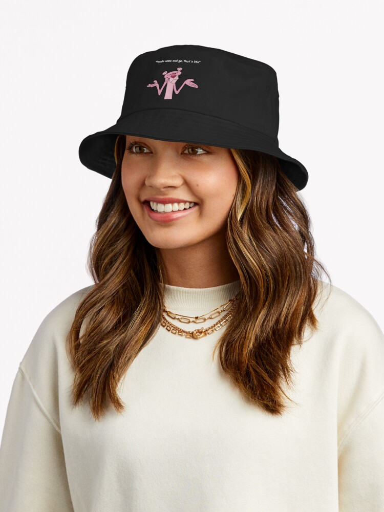 Pink Panther Funny Quote Bucket Hat - Image 2
