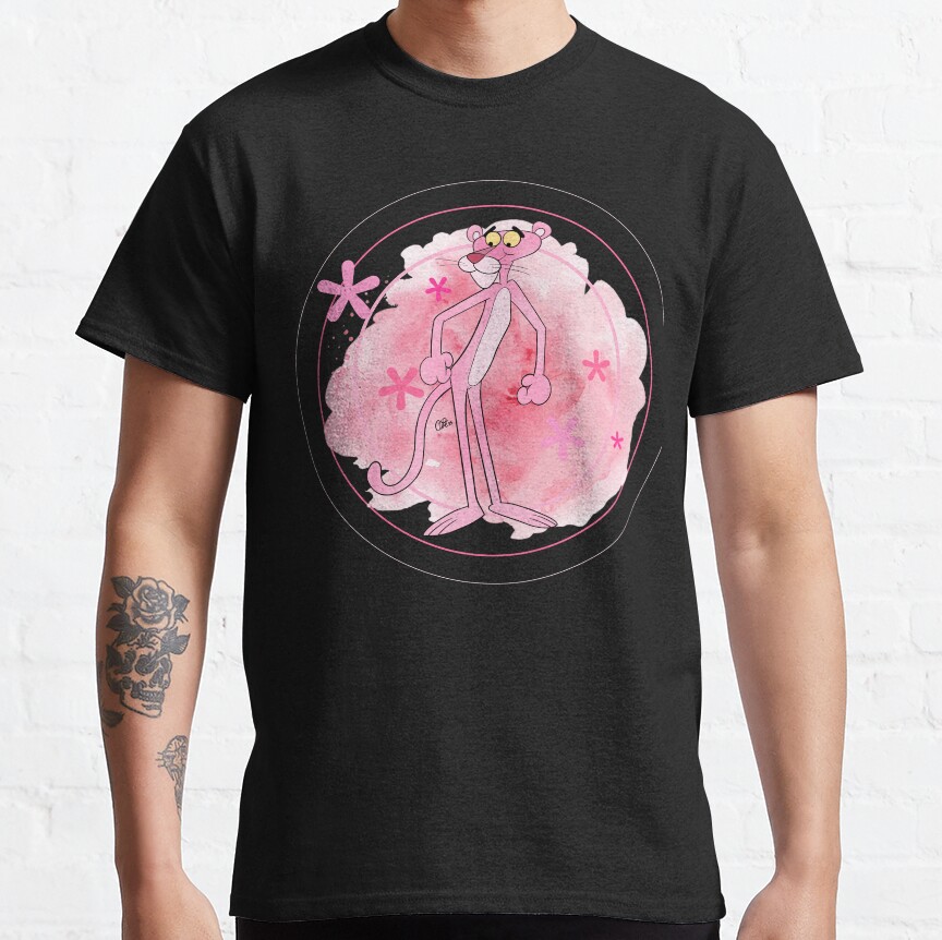 The Pink Panther Classic Character Tv Shows D1 T-shirt - Image 2