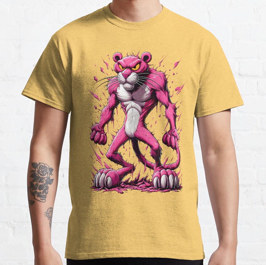 Pink Panther Beast Mode T-shirt