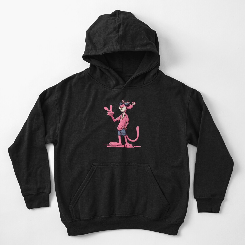 Cool Pink Panther Kids Hoodie