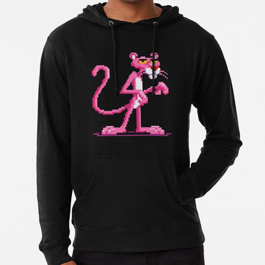 Pixel Art The Pink Panther Hoodie - Image 2