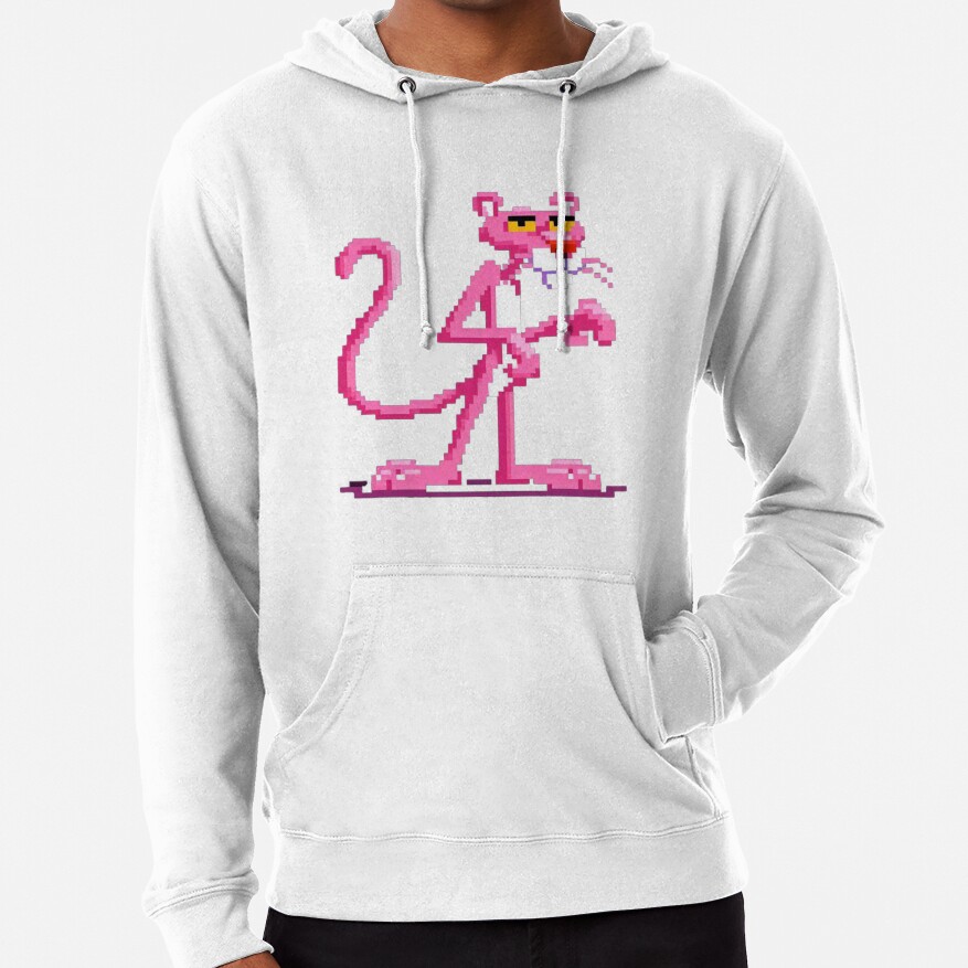 Pixel Art The Pink Panther Hoodie