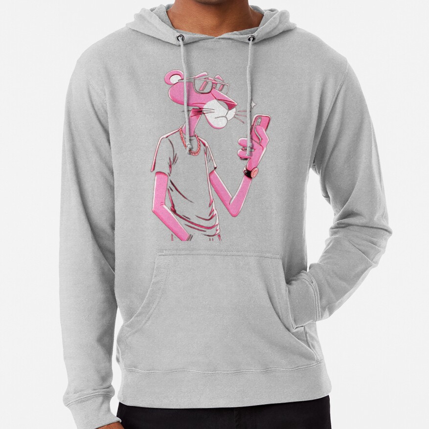 Pink Panter Retro Design Hoodie - Image 5