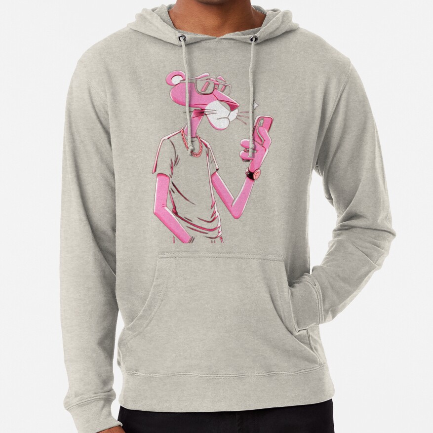 Pink Panter Retro Design Hoodie - Image 4