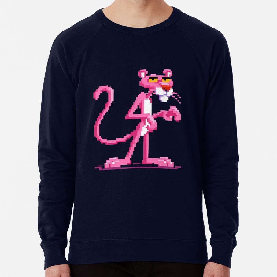 Pixel Art The Pink Panther Sweatshirt - Image 6