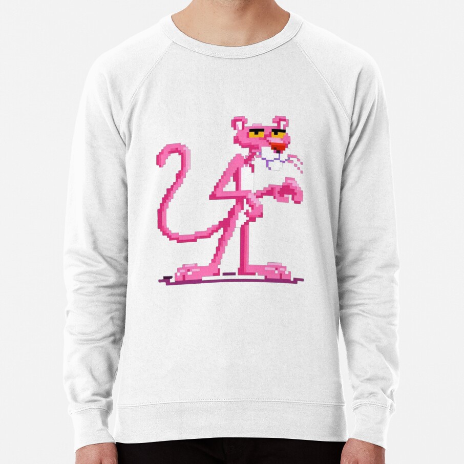 Pixel Art The Pink Panther Sweatshirt