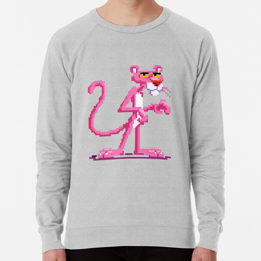 Pixel Art The Pink Panther Sweatshirt - Image 5