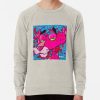 ssrcolightweight sweatshirtmensoatmeal heatherfrontsquare productx1000 bgf8f8f8 14 - Pink Panther Merch