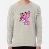 ssrcolightweight sweatshirtmensoatmeal heatherfrontsquare productx1000 bgf8f8f8 3 - Pink Panther Merch