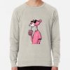 ssrcolightweight sweatshirtmensoatmeal heatherfrontsquare productx1000 bgf8f8f8 32 - Pink Panther Merch