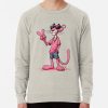ssrcolightweight sweatshirtmensoatmeal heatherfrontsquare productx1000 bgf8f8f8 38 - Pink Panther Merch