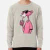 ssrcolightweight sweatshirtmensoatmeal heatherfrontsquare productx1000 bgf8f8f8 39 - Pink Panther Merch