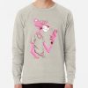 ssrcolightweight sweatshirtmensoatmeal heatherfrontsquare productx1000 bgf8f8f8 9 - Pink Panther Merch