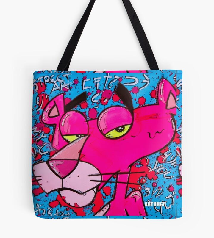 Pink Panther Pop Collection Tote Bag