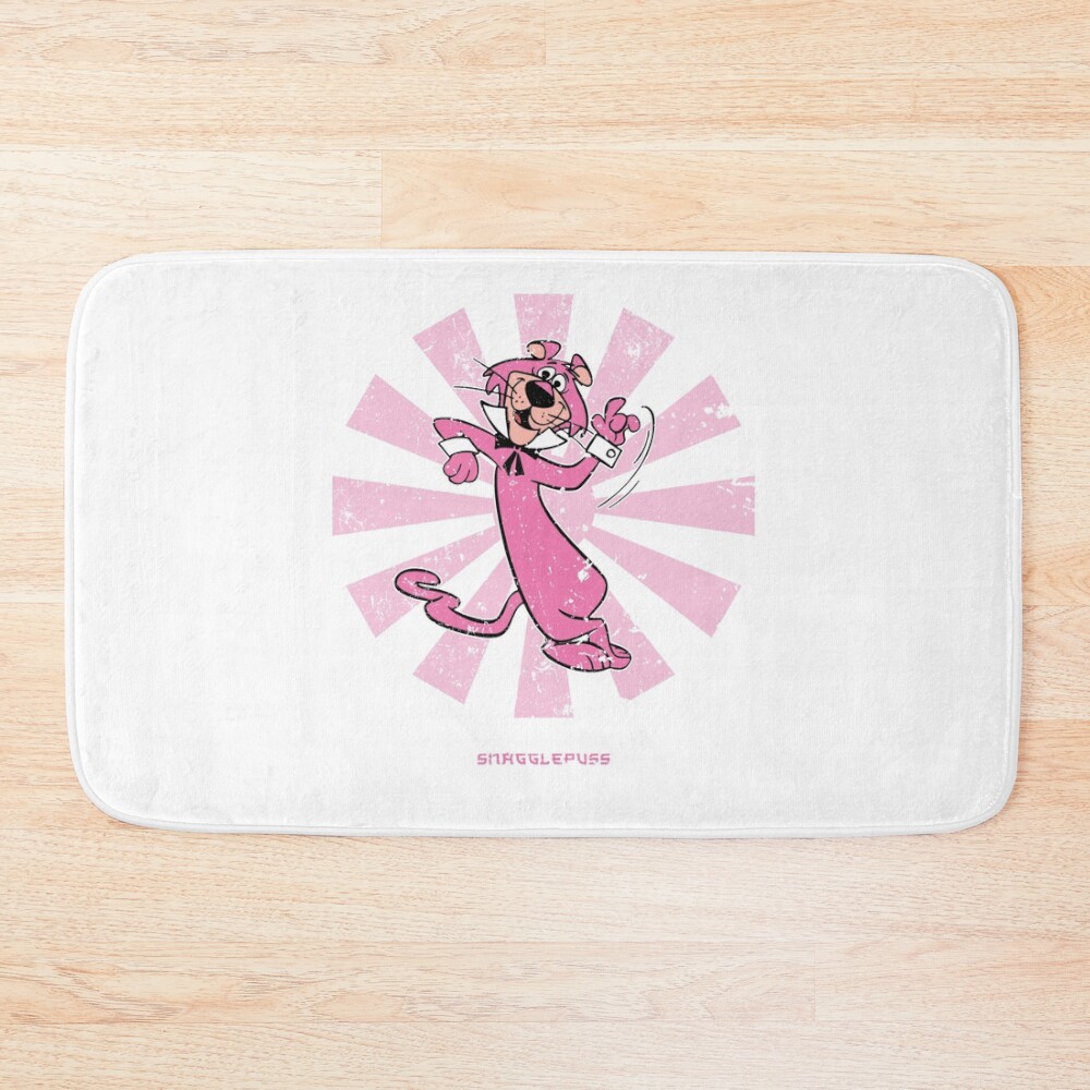 Snagglepuss Retro Japanese Bath Mat