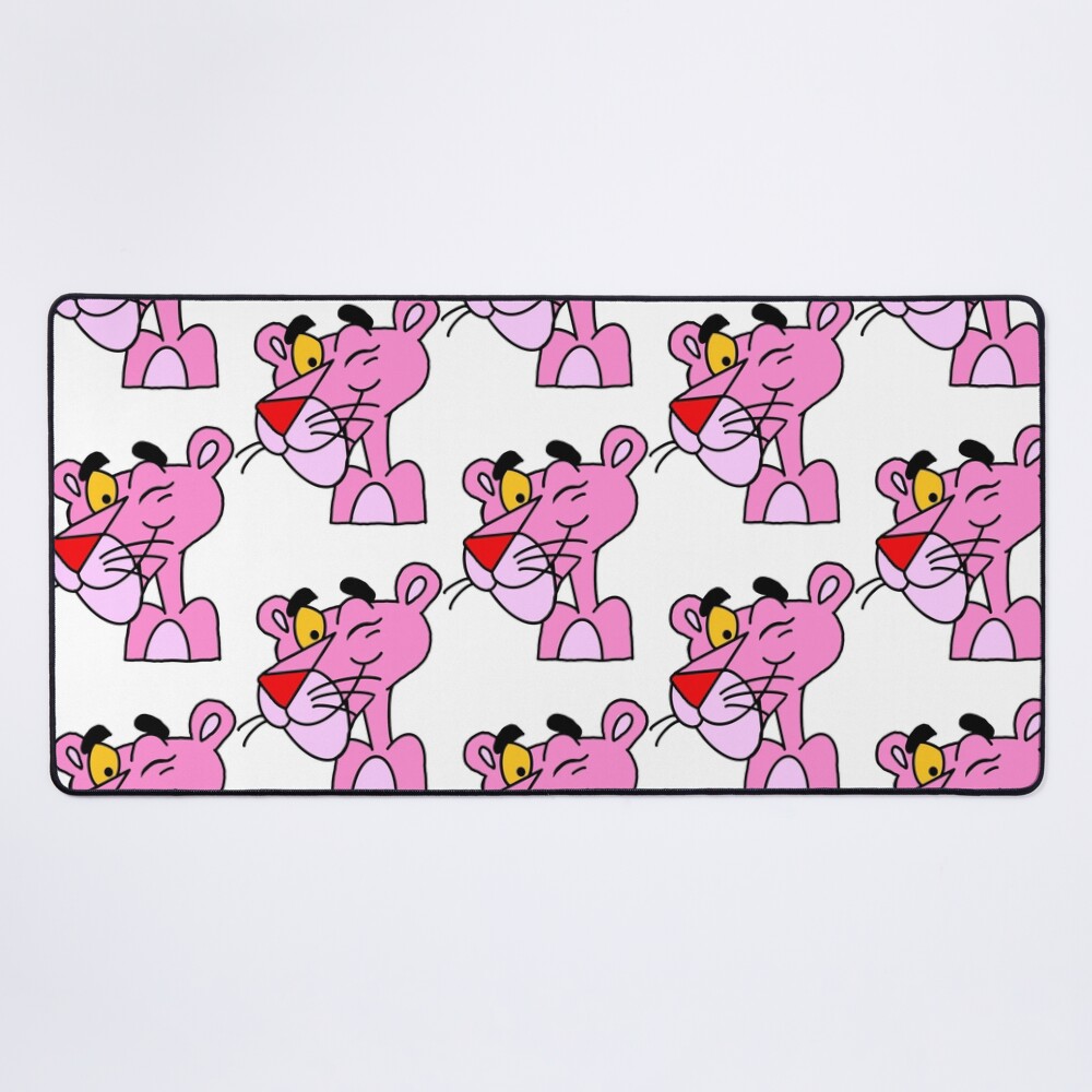 Pink Cat Mouse Pad